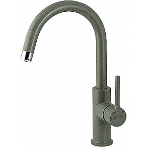 Смеситель для кухни Lemark Comfort LM3073PGS серый шелк купить в интернет-магазине сантехники Sanbest