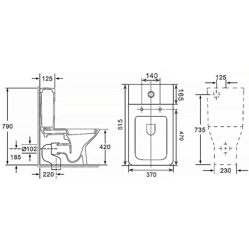 Инсталляция для унитаза Azario AZ-8010-1000 купить в интернет-магазине сантехники Sanbest