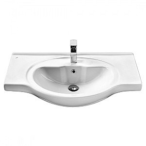 Раковина мебельная Santek Сенеж 88 1.WH11.0.265 белая купить в интернет-магазине Sanbest