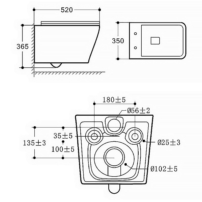 Инсталляция для унитаза Azario AZ-8010-1000 купить в интернет-магазине сантехники Sanbest