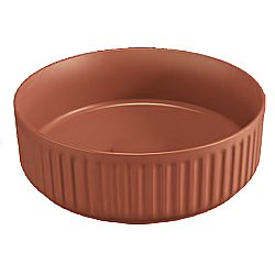 Раковина ISVEA Infinity Ion 36 10NF66036-2U терракотовый матовый купить в интернет-магазине Sanbest