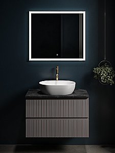 Тумба с раковиной Sancos SNOB R 80 со столешницей, Doha Soft для ванной в интернет-магазине Sanbest