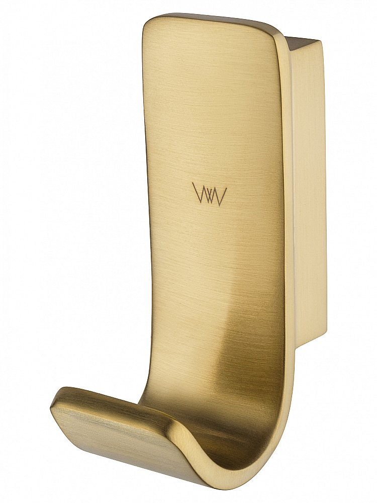 Крючок WONZON & WOGHAND LOTTE WW-8315-BG брашированное золото купить в интернет-магазине сантехники Sanbest