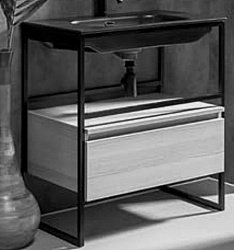 Консоль под раковину Armadi Art Loft 80 купить в интернет-магазине сантехники Sanbest