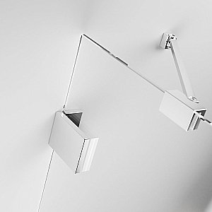 Душевая дверь Radaway Essenza Pro DWJ 100 стекло прозрачное/профиль хром купить в интернет-магазине Sanbest