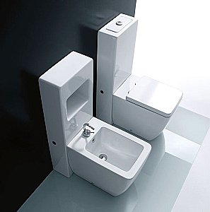 Унитаз напольный Kerasan Ego 3216 с бачком купить в интернет-магазине Sanbest