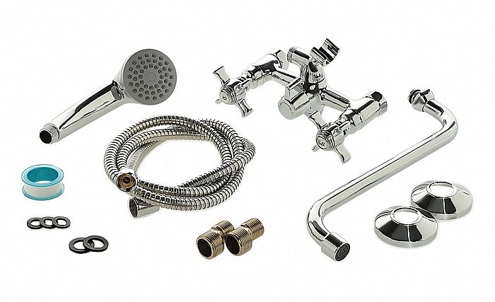 Смеситель для ванны Agger Retro-X A1722200 купить в интернет-магазине сантехники Sanbest