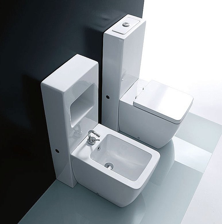 Унитаз напольный Kerasan Ego 3216 с бачком купить в интернет-магазине Sanbest