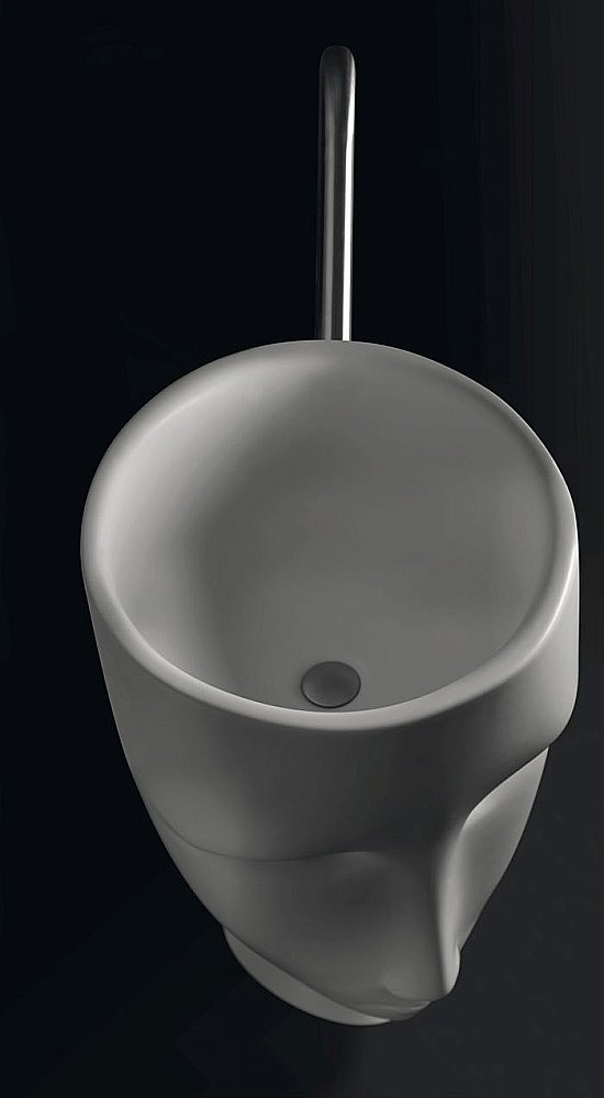 Раковина напольная Kerasan Artwork Moloco 45 474001bi*0 белая купить в интернет-магазине Sanbest