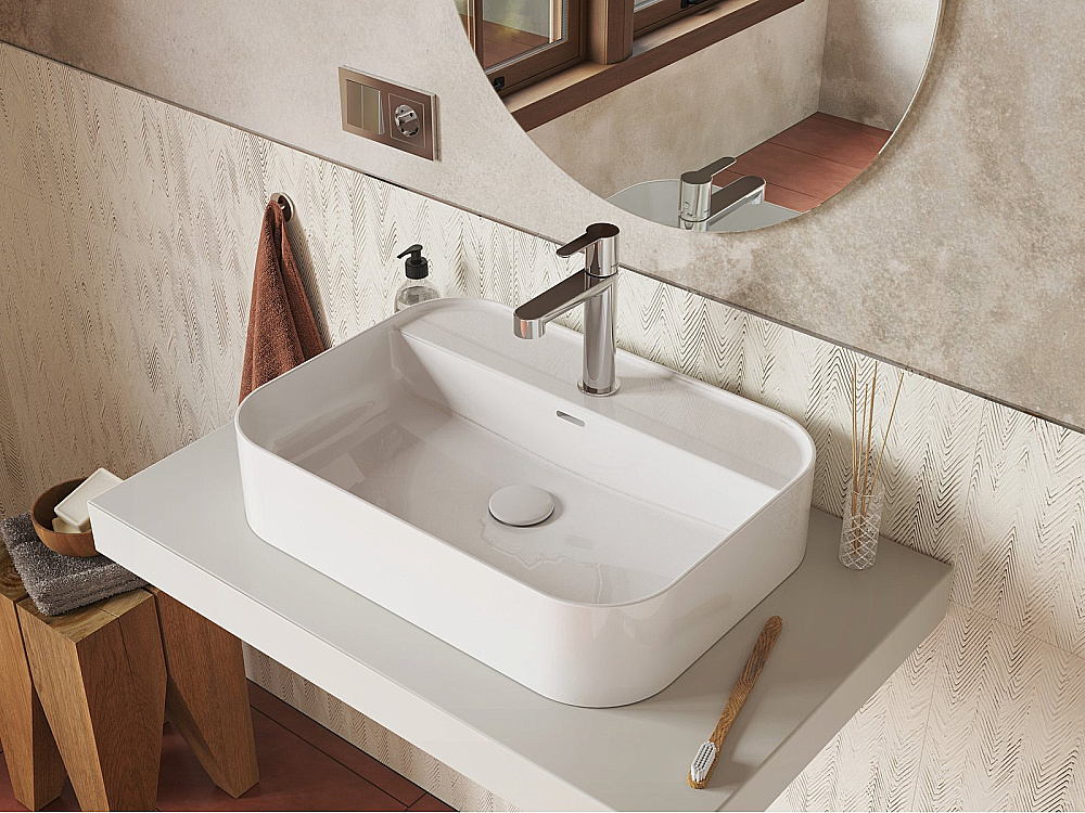 Донный клапан Ravak FLAT X01920 белый матовый купить в интернет-магазине сантехники Sanbest