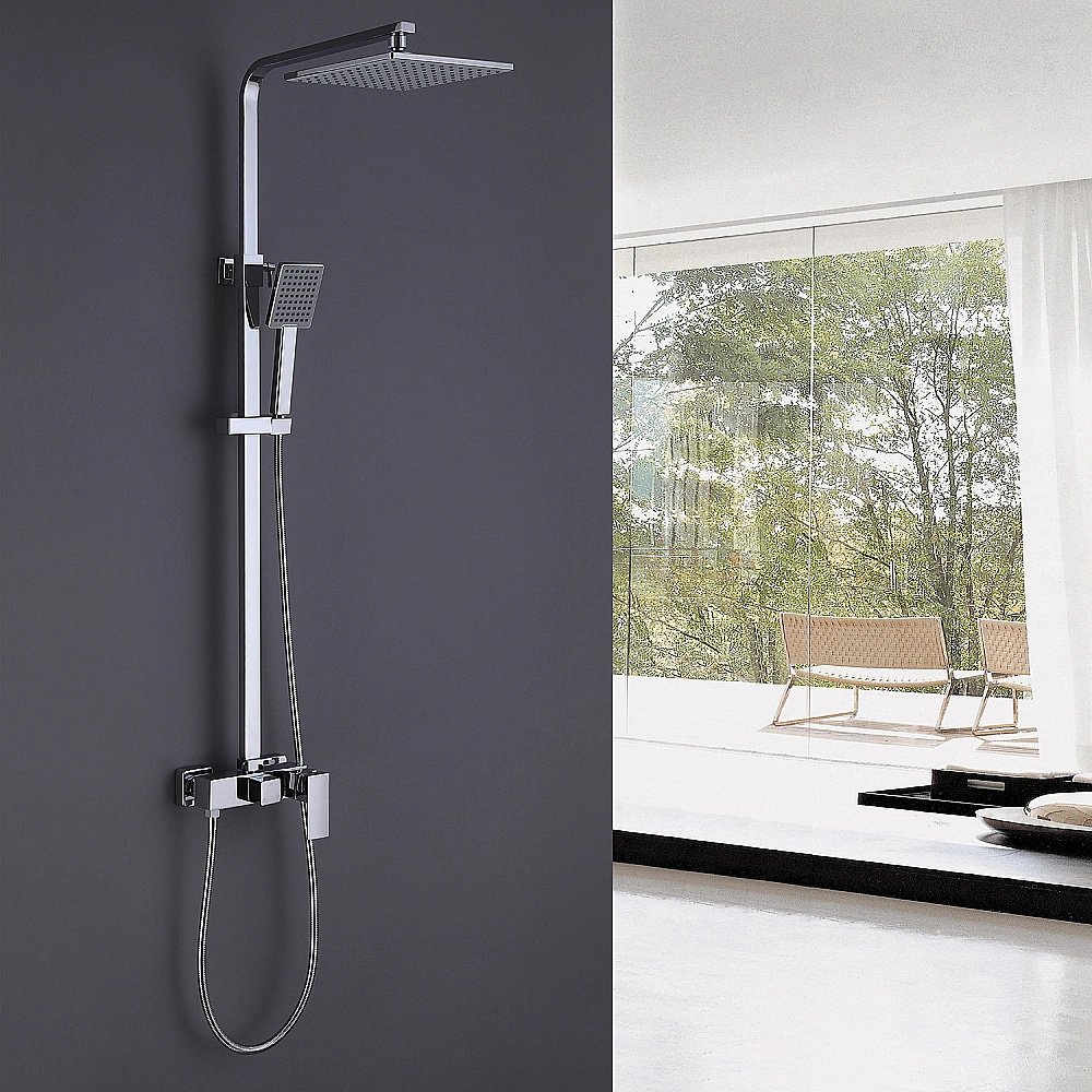 Душевая система ABBER Daheim AF8220L хром купить в интернет-магазине сантехники Sanbest