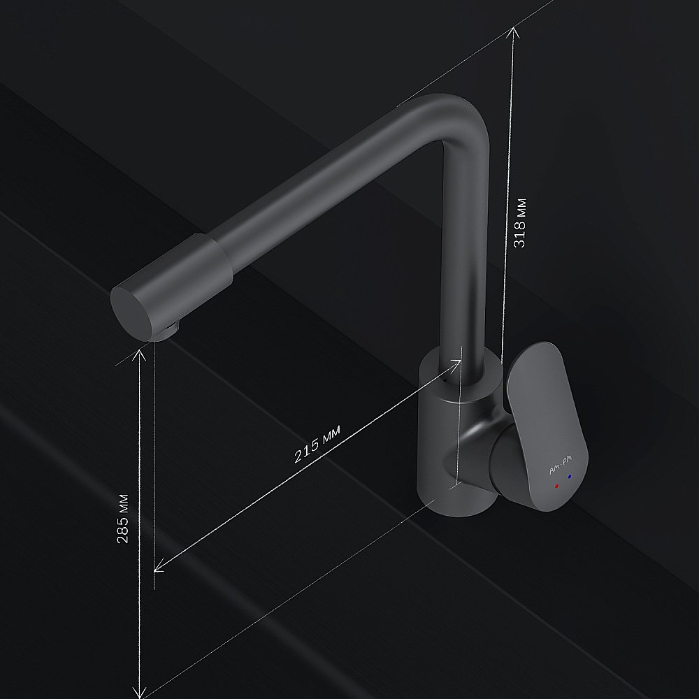 Смеситель для кухни AM.PM Like F8005722 купить в интернет-магазине сантехники Sanbest