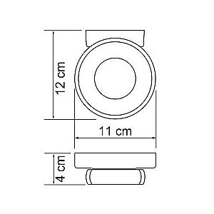 Мыльница стеклянная WasserKRAFT Berkel К-6829 купить в интернет-магазине сантехники Sanbest