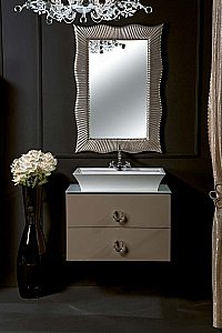 Тумба с раковиной Armadi Art Neoart 80 со столешницей капучино для ванной в интернет-магазине Sanbest