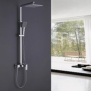 Душевая система ABBER Daheim AF8220L хром купить в интернет-магазине сантехники Sanbest