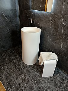 Раковина напольная Montebianco Pisa Tre 31082 белая матовая купить в интернет-магазине Sanbest