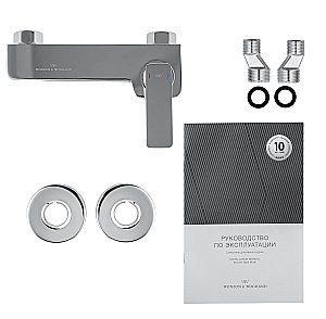 Смеситель для душа WONZON & WOGHAND SHARK, Хром (WW-484101-CR) купить в интернет-магазине сантехники Sanbest