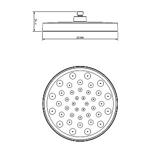 Душевая система Vincea Inspire VSFW-433TI2MB черная матовая купить в интернет-магазине сантехники Sanbest