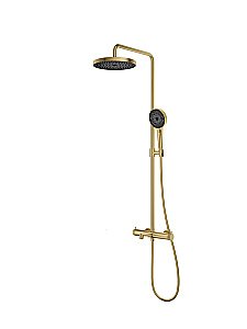 Душевая система Vincea Rim VSFS-2RM1BG брашированное золото купить в интернет-магазине сантехники Sanbest