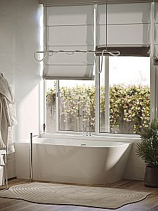 Акриловая ванна Sancos Veneto 170x80 белая купить в интернет-магазине Sanbest