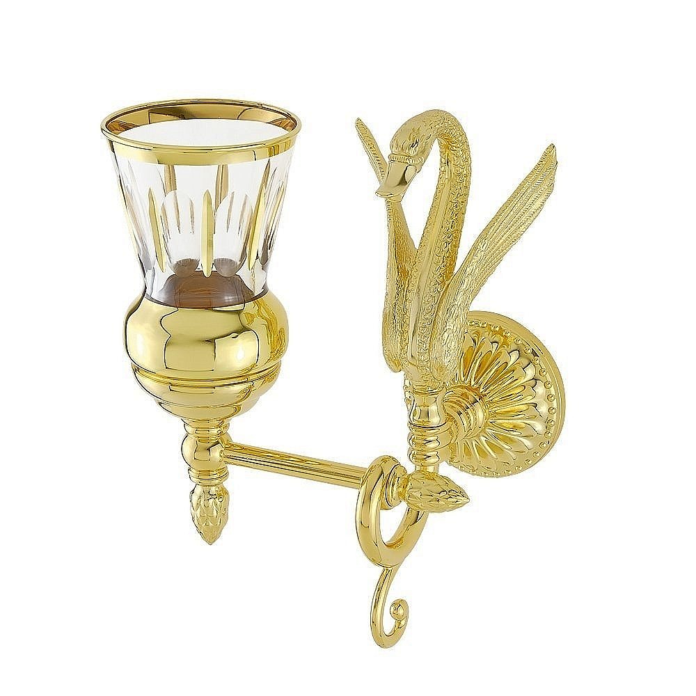 Стакан Migliore LUXOR 26117 золото купить в интернет-магазине сантехники Sanbest