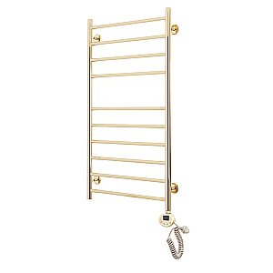 Полотенцесушитель электрический Domoterm Медея П10 500x1000 E золото купить в интернет-магазине сантехники Sanbest