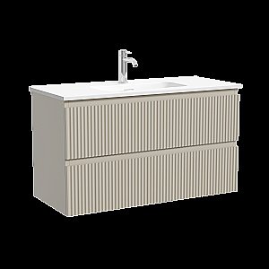 Тумба с раковиной Sancos Snob R SNR90/39CE/CN7030 Beige Soft для ванной в интернет-магазине Sanbest