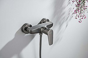 Cмеситель для душа Aquatek Бетта AQ1160BGM оружейная сталь купить в интернет-магазине сантехники Sanbest