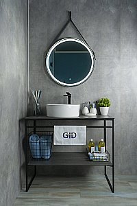 Раковина накладная Gid Esfera 40 N9425 51144 белая купить в интернет-магазине Sanbest