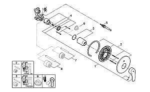 Смеситель для душа Grohe Eurosmart 33305003 хром купить в интернет-магазине сантехники Sanbest