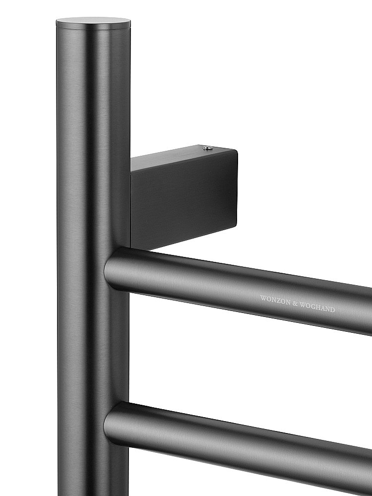 Полотенцесушитель электрический WONZON & WOGHAND BONN, Темный графит (WW-AL4092-GM) купить в интернет-магазине сантехники Sanbest