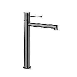 Смеситель для раковины Vincea Desire VBF-1D2GM вороненая сталь купить в интернет-магазине сантехники Sanbest