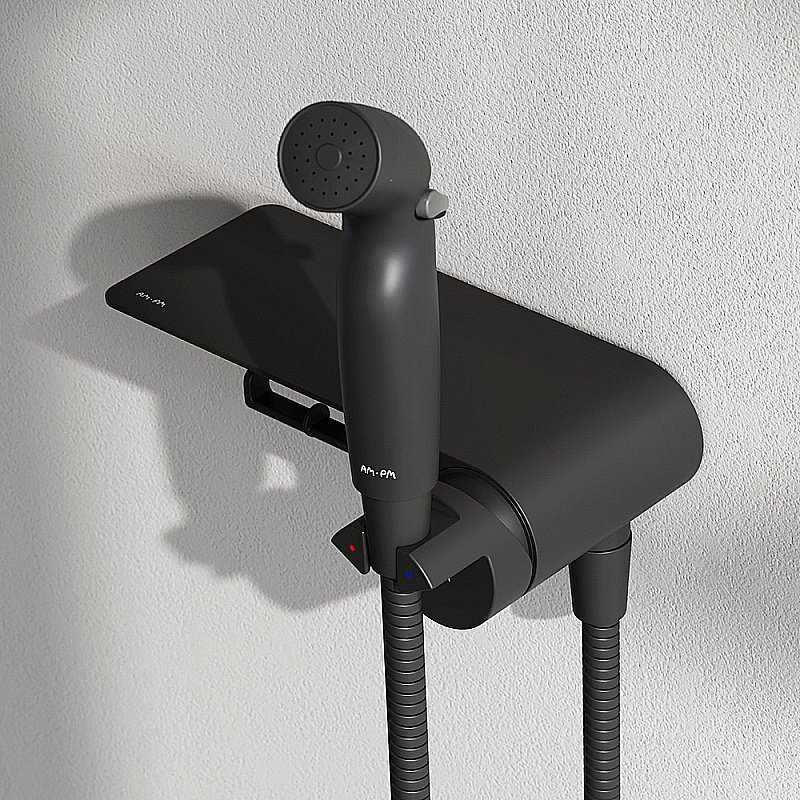 Гигиенический душ AM.PM Func F0H8F922 черный матовый купить в интернет-магазине сантехники Sanbest