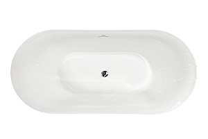 Акриловая ванна Royal Bath Pafos RB611701 175х75 Белая/Фурнитура Хром купить в интернет-магазине Sanbest