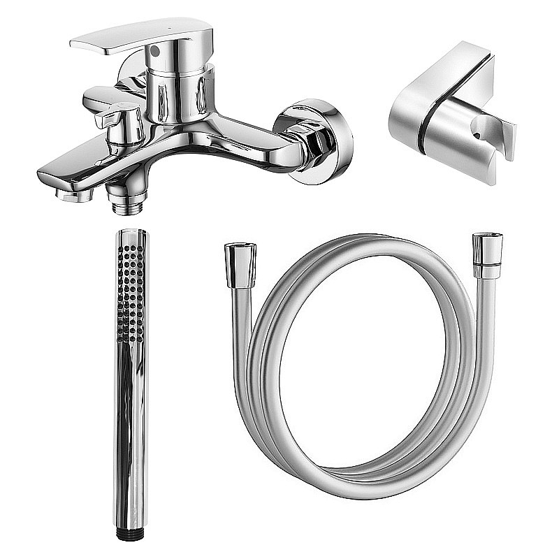 Смеситель для ванны Azario CS00091094 хром купить в интернет-магазине сантехники Sanbest