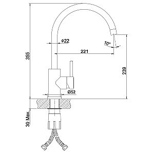 Смеситель для кухни Lemark Expert LM5078S купить в интернет-магазине сантехники Sanbest