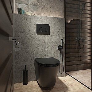 Кнопка для инсталляции IDDIS Unisteel 001 UNS01MBi77 купить в интернет-магазине сантехники Sanbest