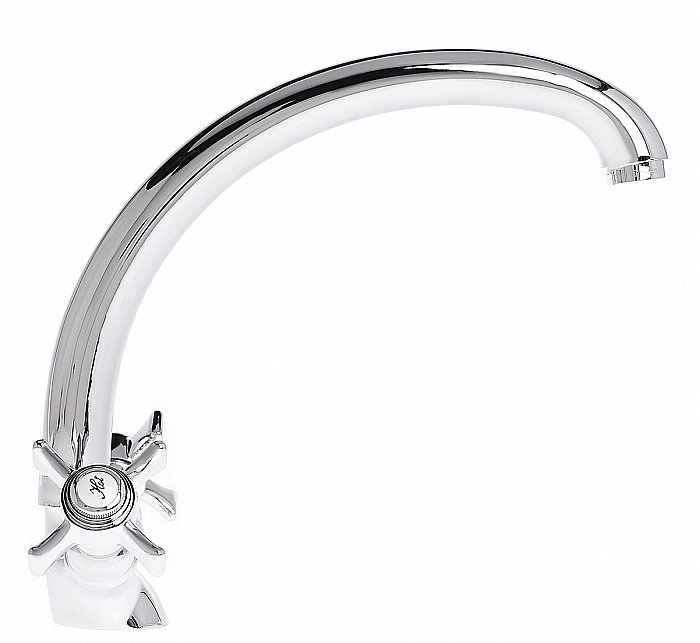 Смеситель для кухни Agger Retro-X A1700200 хром купить в интернет-магазине сантехники Sanbest