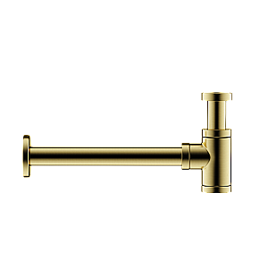 Сифон для раковины Ceramica Nova 70001BG брашированное золото купить в интернет-магазине сантехники Sanbest