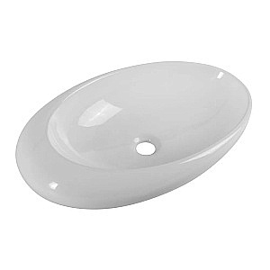 Раковина накладная BelBagno 57 BB1396 белая купить в интернет-магазине Sanbest