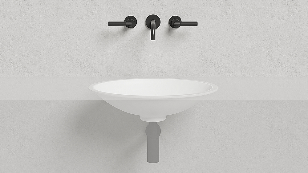 Раковина Salini MAREA 11 S-Sense 1802111G 55 белая купить в интернет-магазине Sanbest