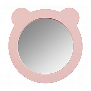 Зеркало Акватон Каспер Мишка 1A283302CR1E0 розовое матовое в ванную от интернет-магазине сантехники Sanbest