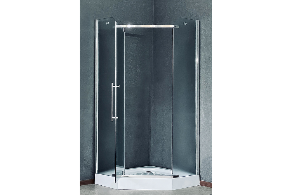 Душевой уголок Royal Bath RB90TR-C-CH 90х90 матовый купить в интернет-магазине Sanbest