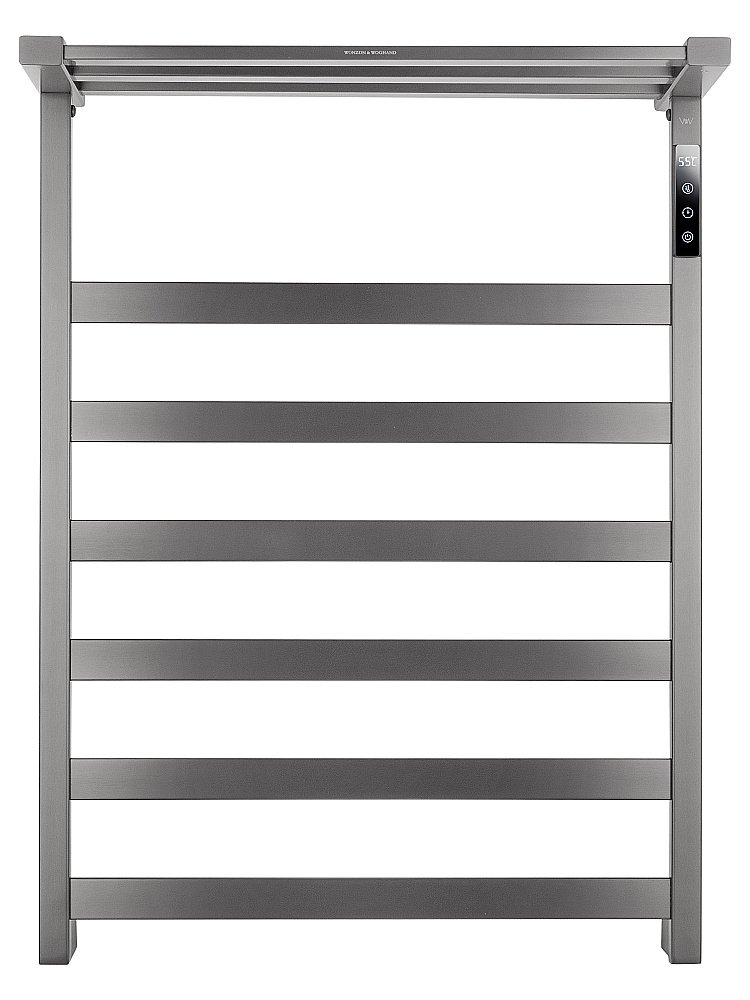 Полотенцесушитель электрический WONZON & WOGHAND FRANKFURT, Темный графит (WW-A1026-GM) купить в интернет-магазине сантехники Sanbest