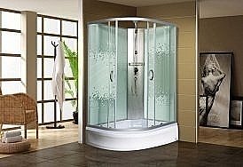 Душевая кабина Мономах МЗ R 24 120x90 без крыши правая купить в интернет-магазине сантехники Sanbest