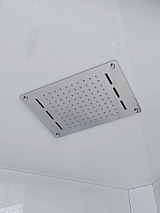 Душевая кабина BelBagno UNO-CAB-A-1 90x90 стекло прозрачное/профиль хром купить в интернет-магазине Sanbest