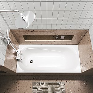 Ванна акриловая Niagara Atrio NG-A17070 170х70 белая купить в интернет-магазине Sanbest