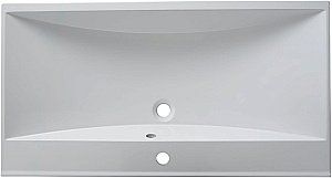 Тумба с раковиной Aquanet Нота New 90 344146+284114 светлый дуб для ванной в интернет-магазине Sanbest