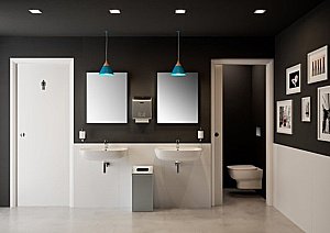 Раковина на полупьедестале Ideal Standard Esedra 55 T279901 белая купить в интернет-магазине Sanbest