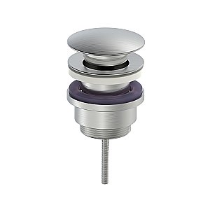 Донный клапан для раковины Oliveeka OL-SS07-BN никель брашированный купить в интернет-магазине сантехники Sanbest